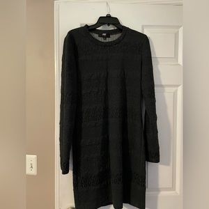 ABS dress. Large. Dark grey.